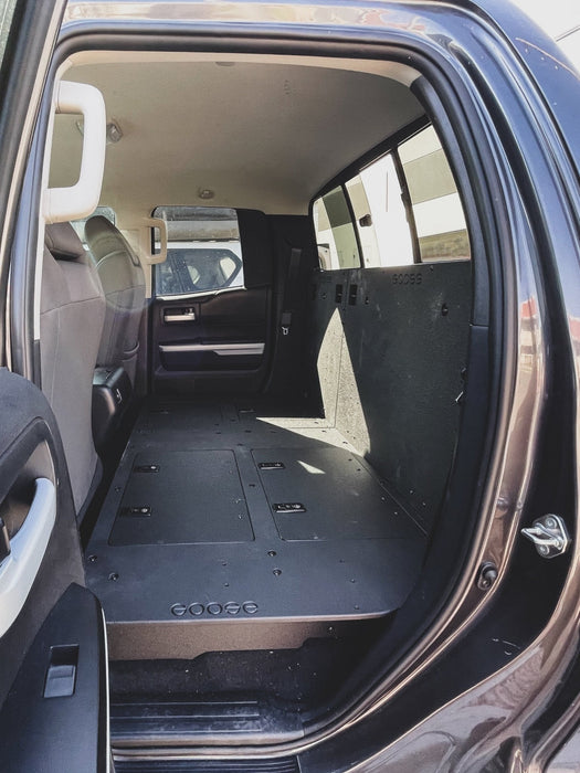 Goose Gear Second Row Seat Delete Plate System For Tundra (2014-2021)