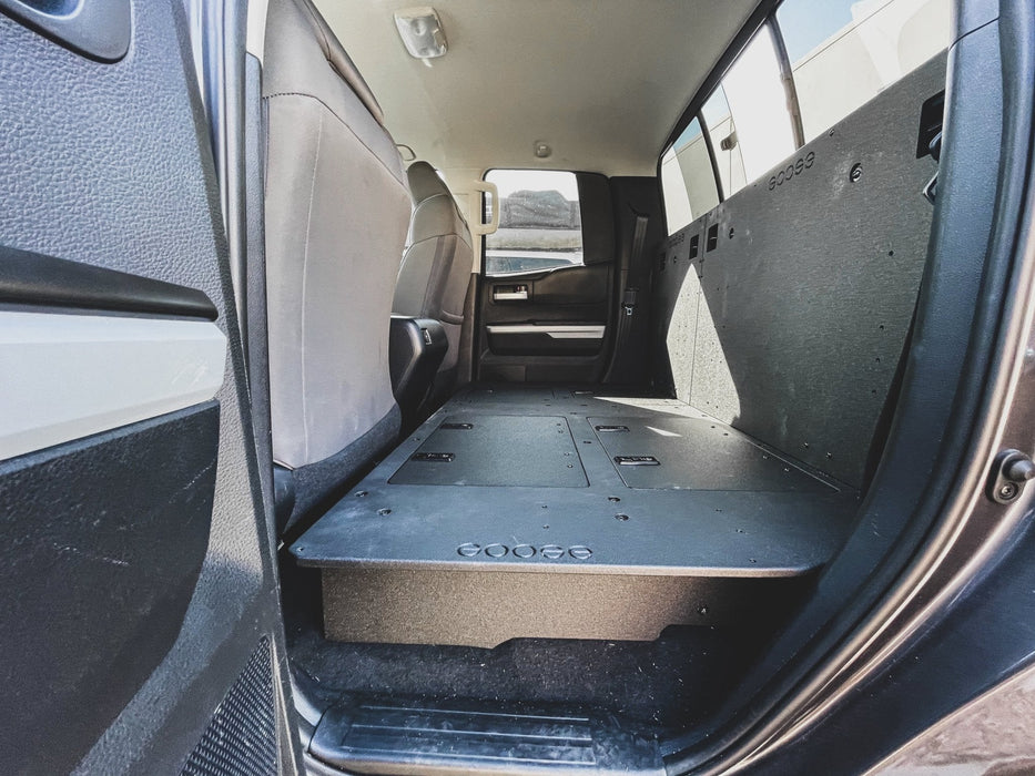Goose Gear Second Row Seat Delete Plate System For Tundra (2014-2021)