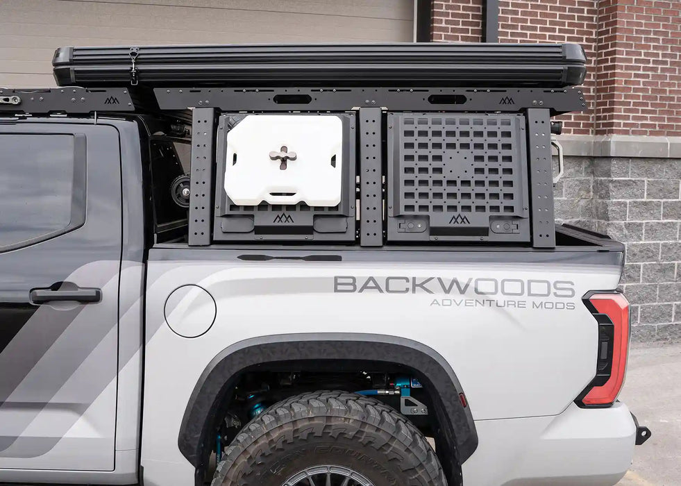 Backwoods Overland Bed Rack Storage Box For Tundra