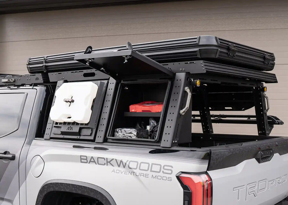 Backwoods Overland Bed Rack Storage Box For Tundra