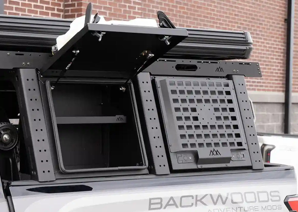 Backwoods Overland Bed Rack Storage Box For Tundra
