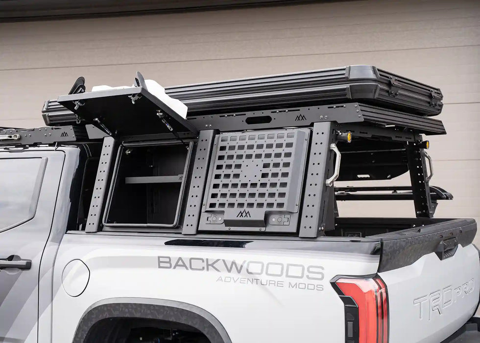 Backwoods Overland Bed Rack Storage Box For Tundra