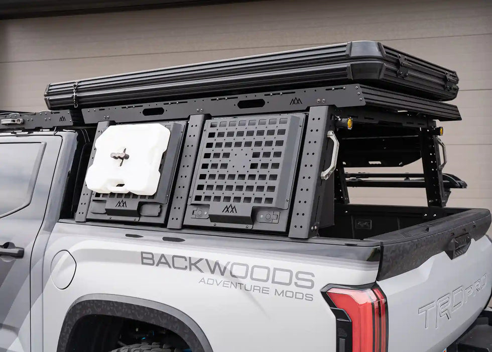 Backwoods Overland Bed Rack Storage Box For Tundra