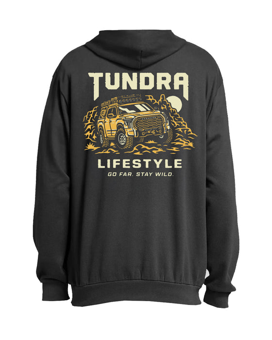Tundra Lifestyle Washed Gray Stay Wild Hoodie
