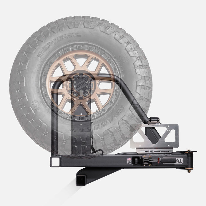 RIG'd UltraSwing™ Multi-Fit Spare Tire Hitch Mount