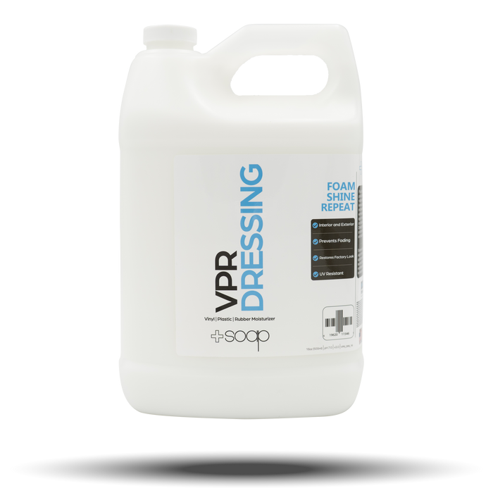Plus Soap VPR Dressing | Vinyl, Plastic & Rubber Protectant