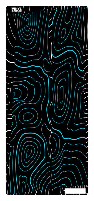 Vinyl Garage B Pillar Topo Decal For Tundra (2022-Current)