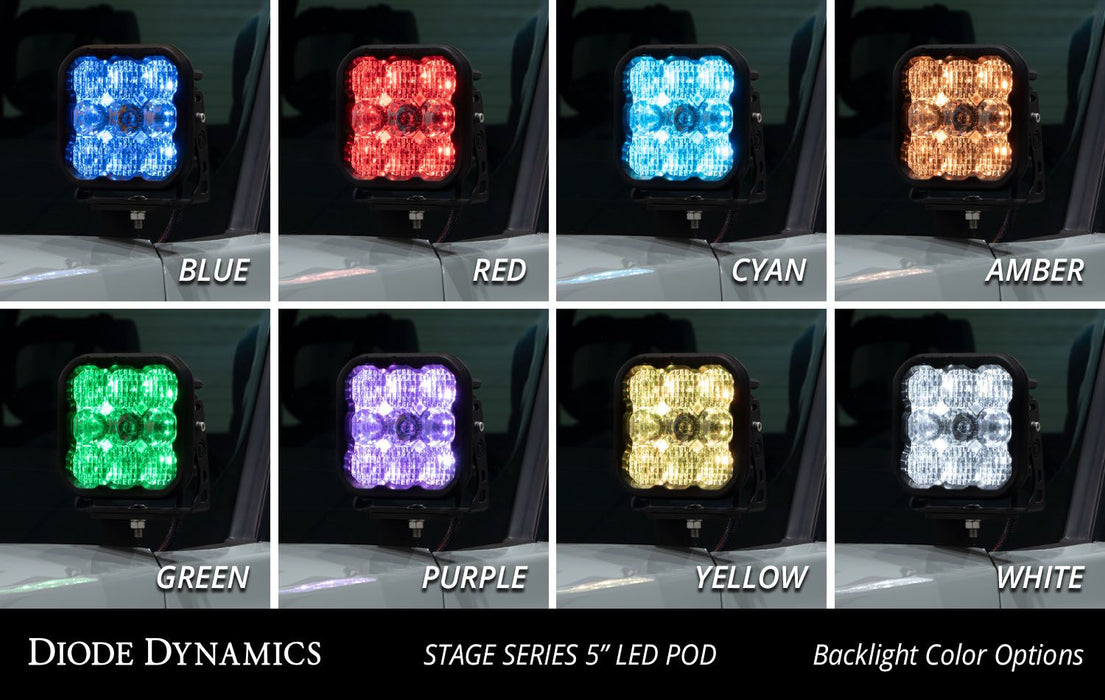 Diode Dynamics Stage Series Backlit Ditch Light Kit For Tundra (2022-2023)