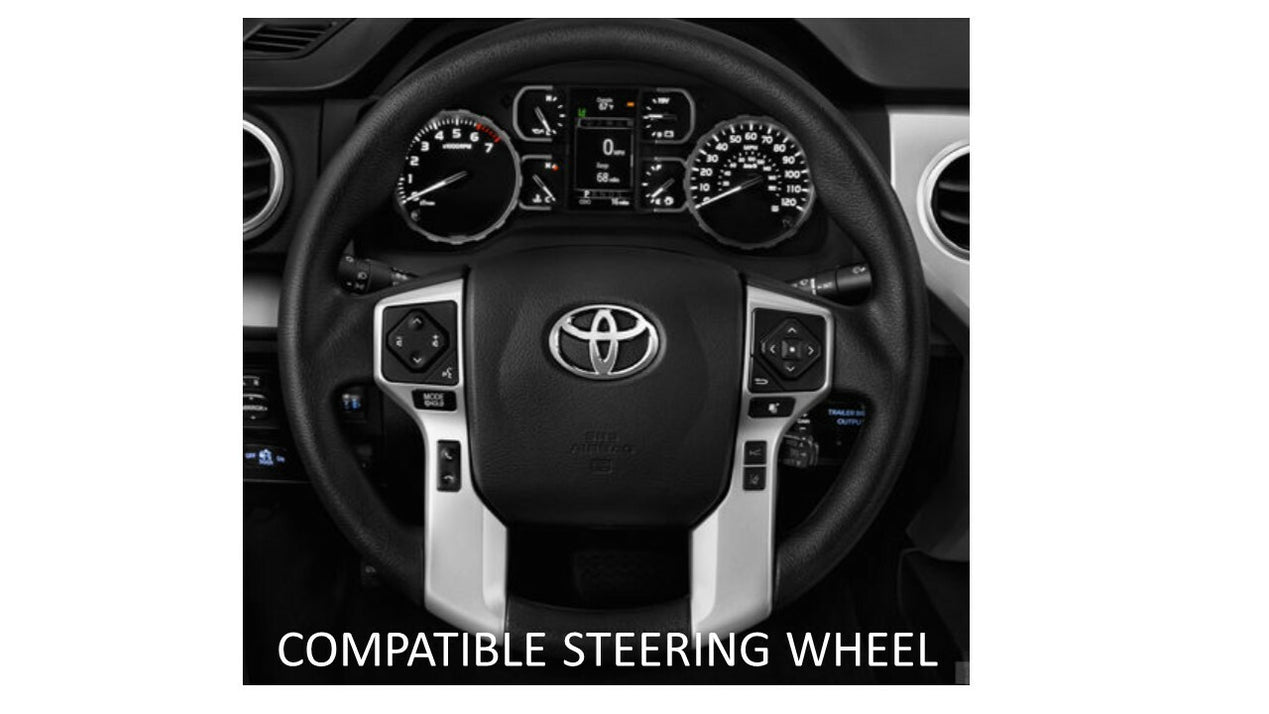 AJT Design Tundra Steering Wheel Emblem Overlay (20072024) — Tundra