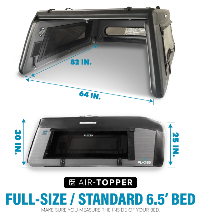 Flated Air-Topper Full Size 6.5' Standard Bed