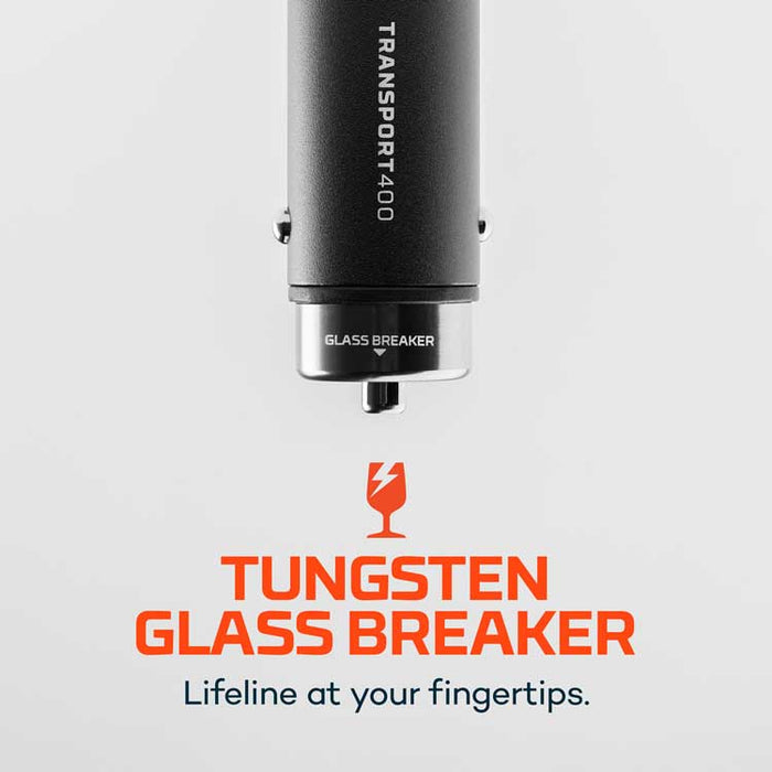 Nebo Transport 400 2-In-1 Car Charger & Flashlight — Tundra Lifestyle
