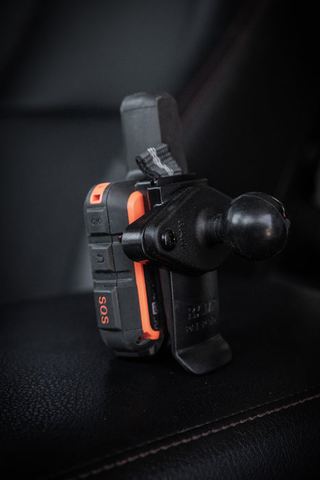 RAM Mounts Spine Clip Holder with Ball for Garmin Handheld Devices
