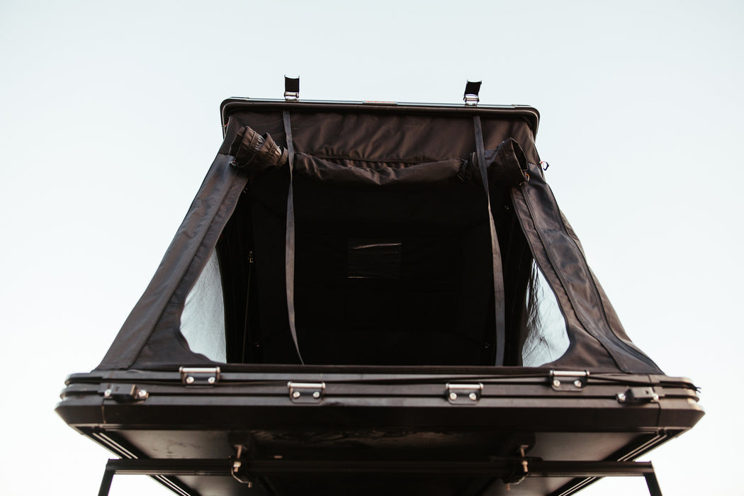 Hard shell roof tent for overlanding by Roam Adventure Co.