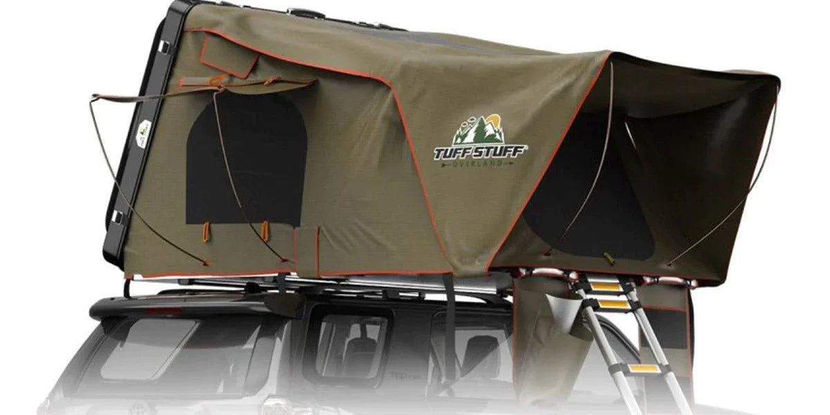 Tuff Stuff Alpha Hard Top Side Open Tent — Tundra Lifestyle Tuff Stuff Alpha Hard Top Side Open Tent — Tundra Lifestyle