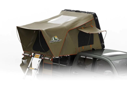 Tuff Stuff Overland Alpha II Hard Top Side Open Tent, Black, 2 Person