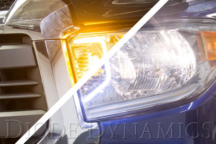 Diode Dynamics Switchback C-Light LED Halos For Tundra (2014-2021)