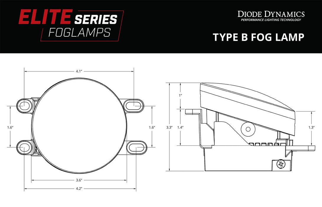 Diode Dynamics Elite Series Fog Lamps For Tundra (2014-2021)