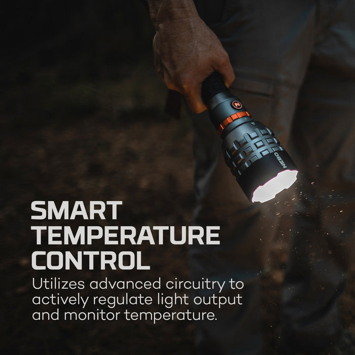 nebo brightest flashlight Torchy Rely on the durable design to resist water while you adventure outdoors with an IP67 waterproof design so that your flashlight can withstand the elements NEBO 6542 REDLINE Blast