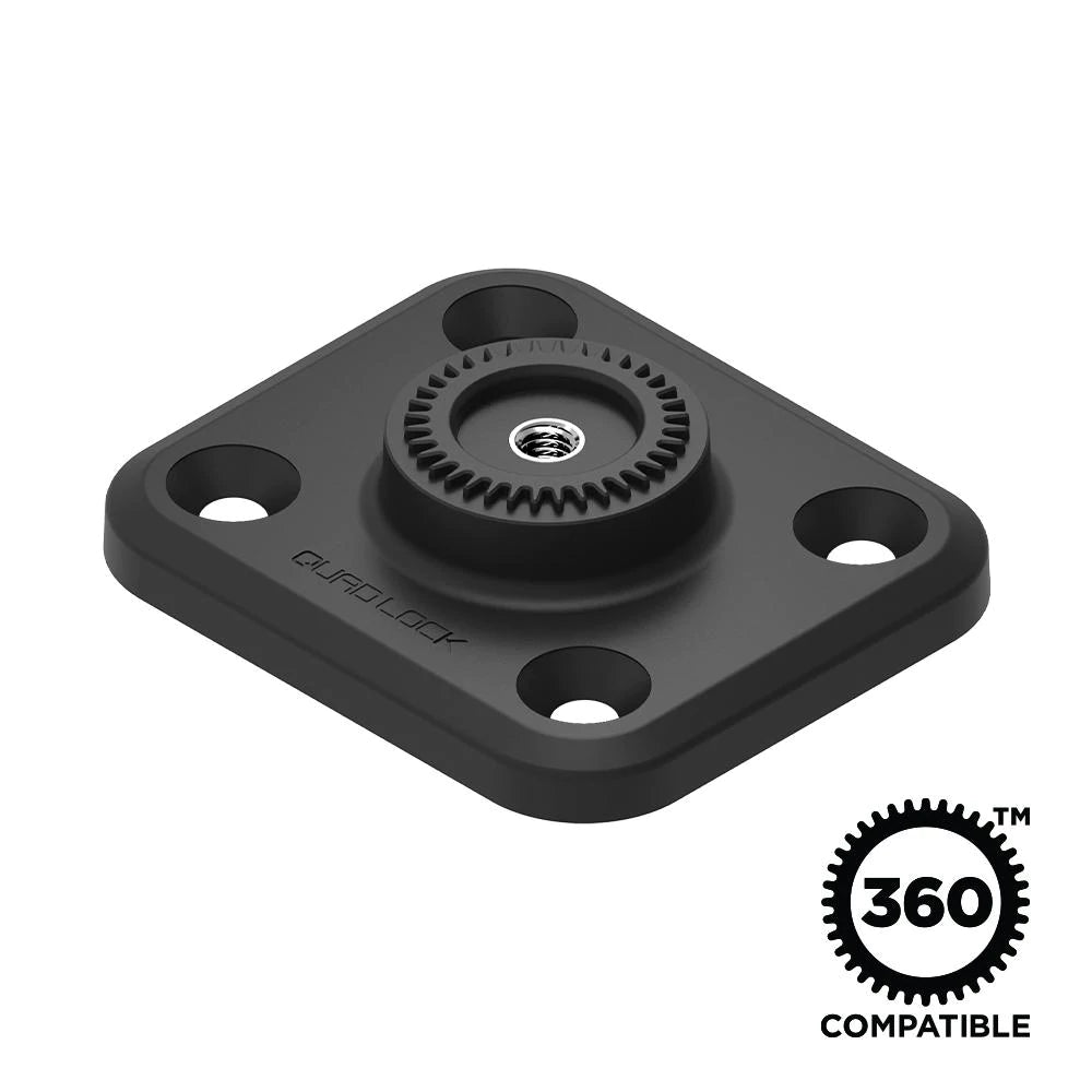 Quad Lock 360 Base - Flat Rectangle 4 Hole — Tundra Lifestyle